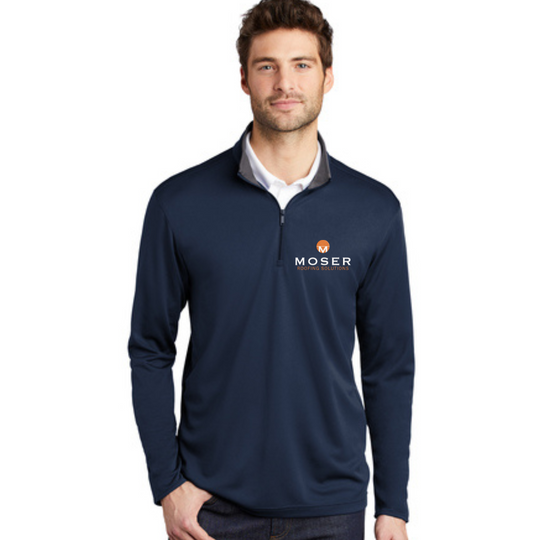 Moser - K584 Port Authority Silk Touch Performance 1/4-Zip
