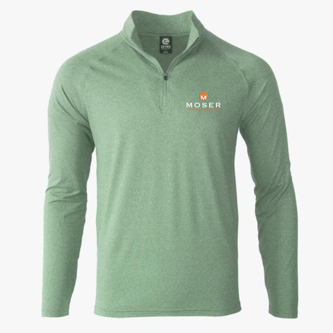 Moser - K223  Evo Heather Men's 1/4 Zip