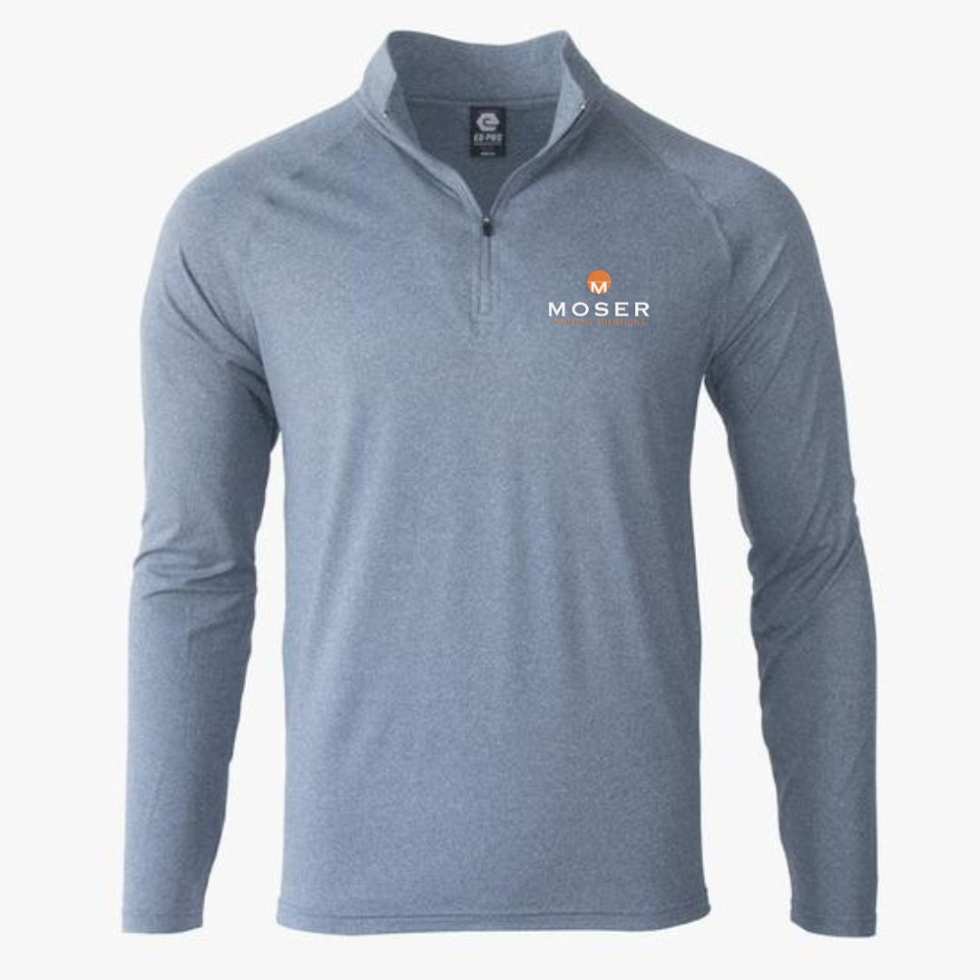 Moser - K223  Evo Heather Men's 1/4 Zip