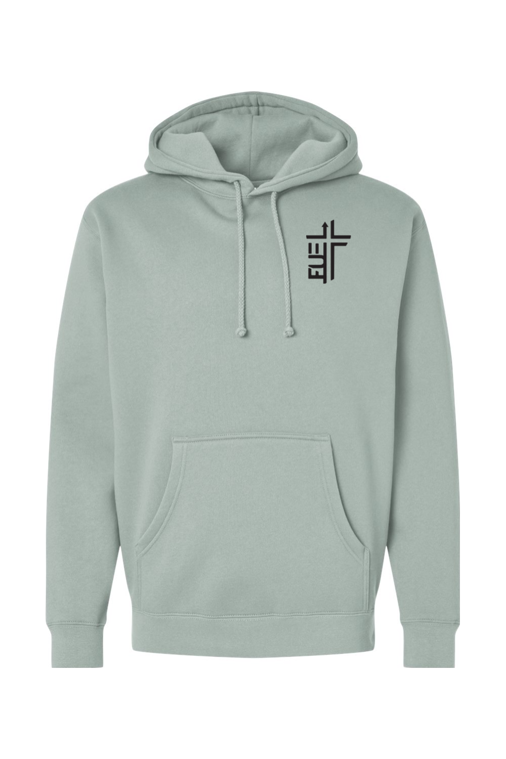 Not By Sight, But By Faith Heavyweight Hooded Sweatshirt