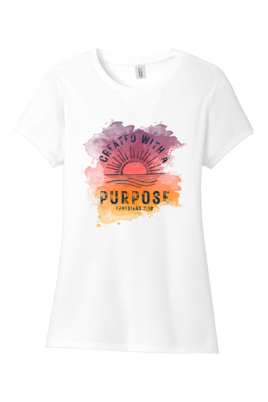 Created With a Purpose Tee | Ephesians 2:10 Christian T-Shirt