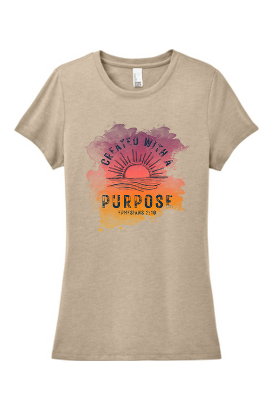 Created With a Purpose Tee | Ephesians 2:10 Christian T-Shirt