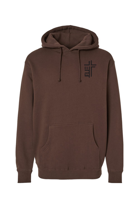 Not By Sight, But By Faith Heavyweight Hooded Sweatshirt