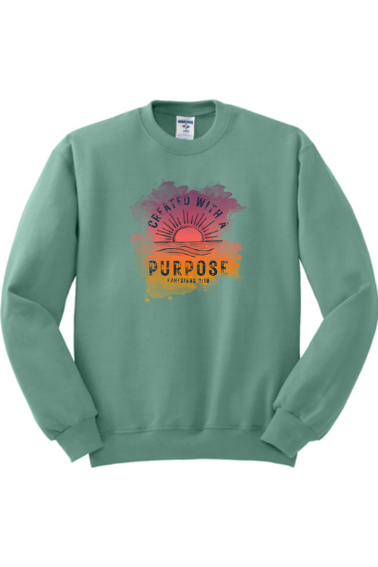 Created With a Purpose Crewneck Sweatshirt