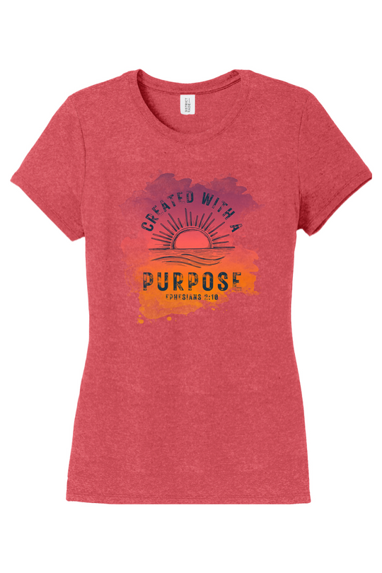Created With a Purpose Tee | Ephesians 2:10 Christian T-Shirt