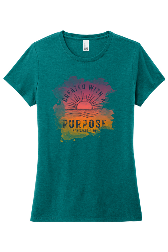 Created With a Purpose Tee | Ephesians 2:10 Christian T-Shirt
