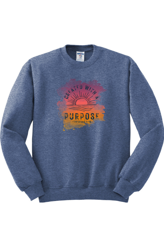 Created With a Purpose Crewneck Sweatshirt