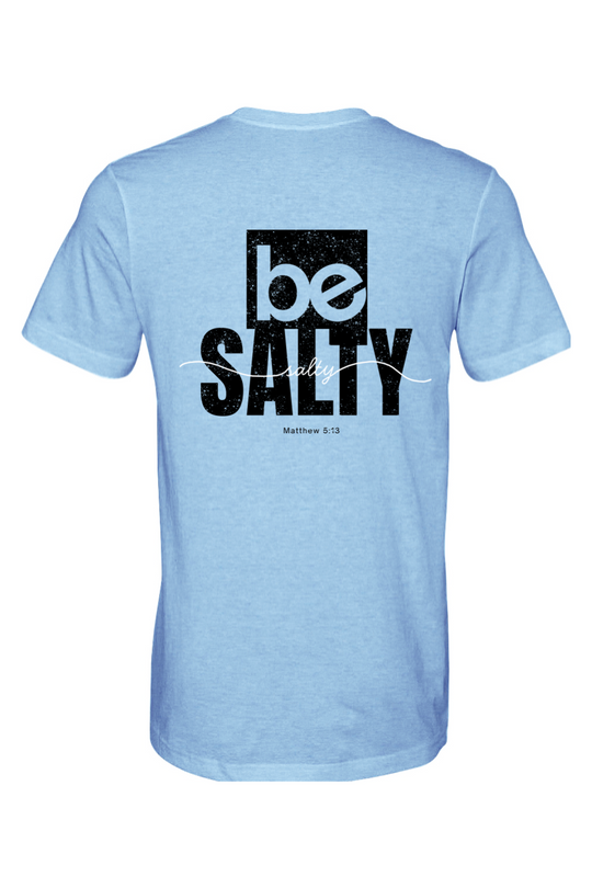 Be Salty CVC Heathered Jersey Tee