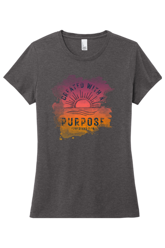 Created With a Purpose Tee | Ephesians 2:10 Christian T-Shirt