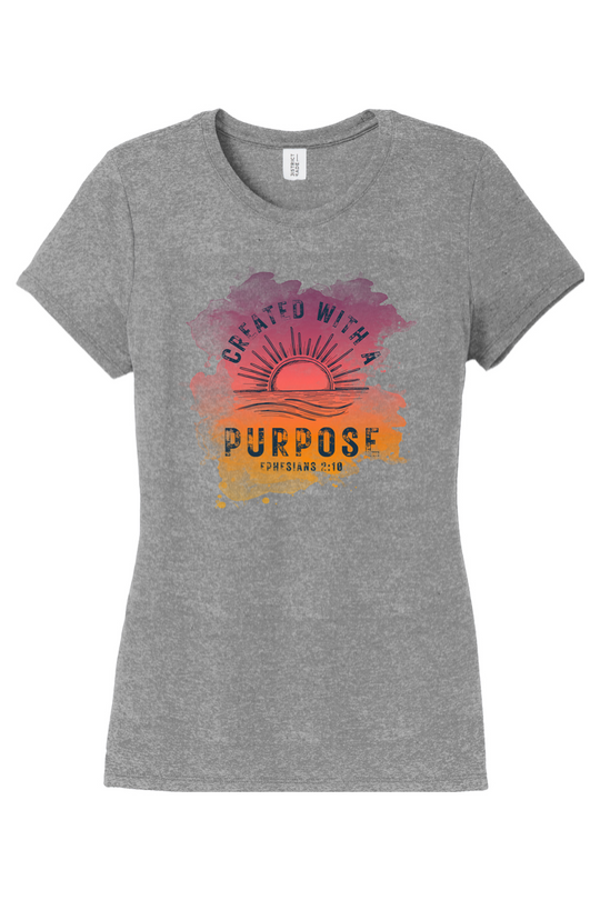 Created With a Purpose Tee | Ephesians 2:10 Christian T-Shirt