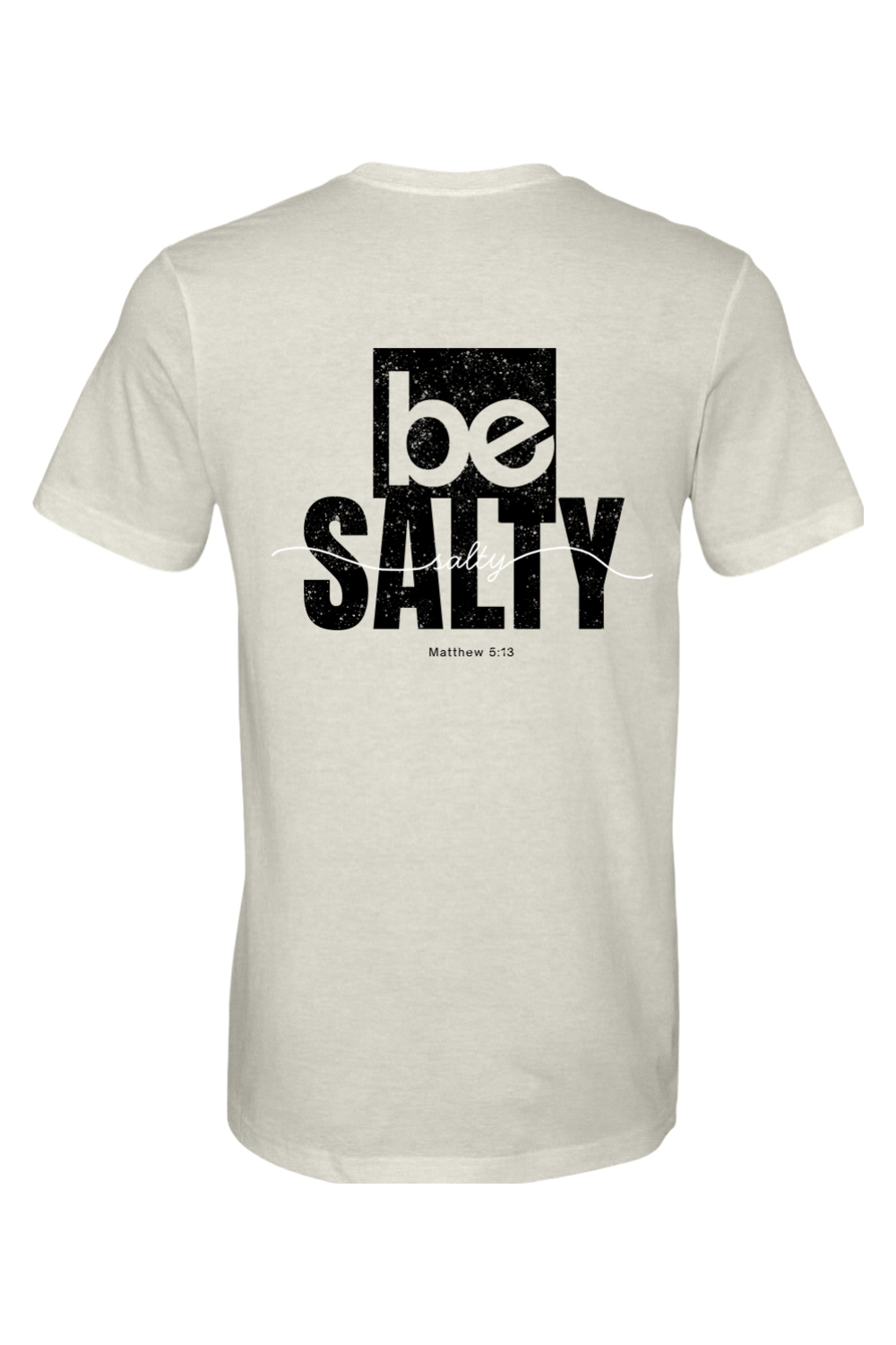 Be Salty CVC Heathered Jersey Tee