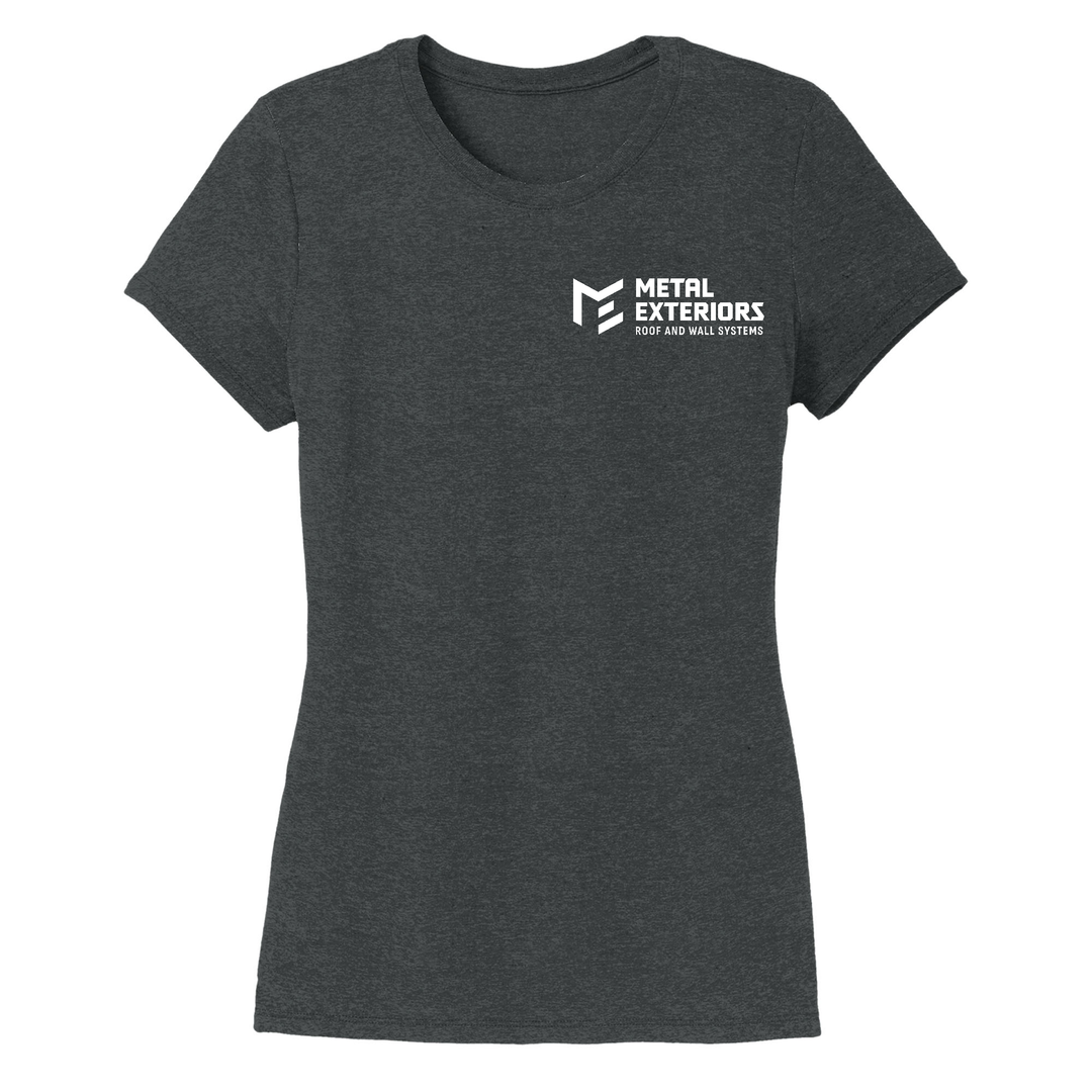 Metal Exteriors - Distrist Women's  Perfect Tri-Blend