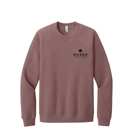 Moser - BC3901 BELLA+CANVAS® Unisex Sponge Fleece Raglan Sweatshirt